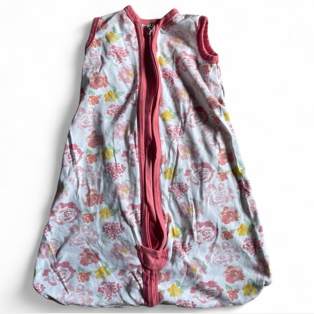 Burt's Bees Baby Floral Sleep Sack - Pink and Yellow